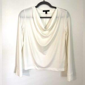 Banana Republic Cream Long Sleeve Top